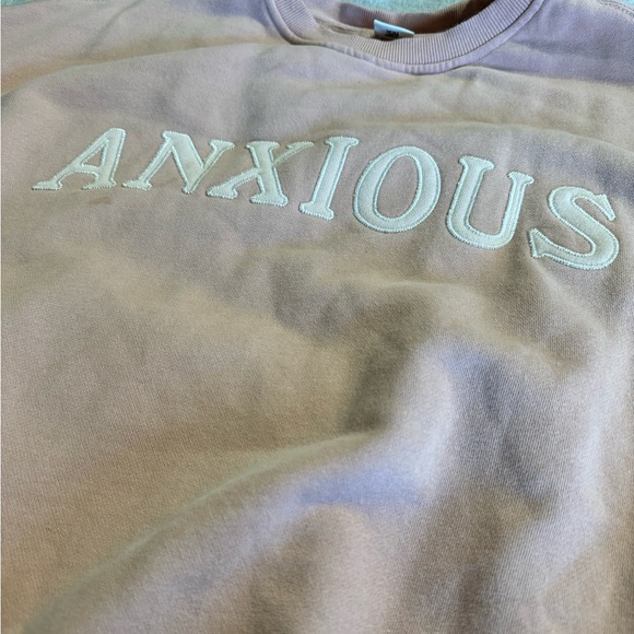 See the way I see Anxious sweatshirt pink. - Picture 2 of 5